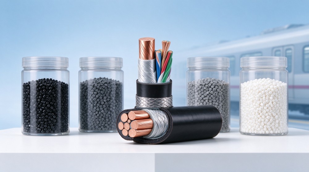 Ultra-Thin-Wall Rolling Stock Cable Compound